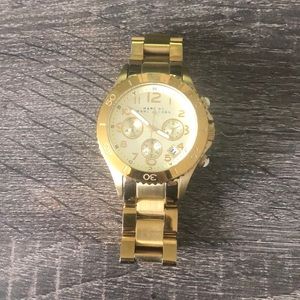 Marc by Marc Jacobs gold watch